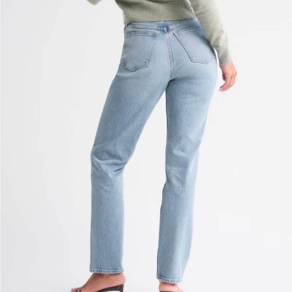 Abercrombie 90s straight ultra high rise jeans - Picture 3 of 10